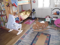 chambre bien rangée